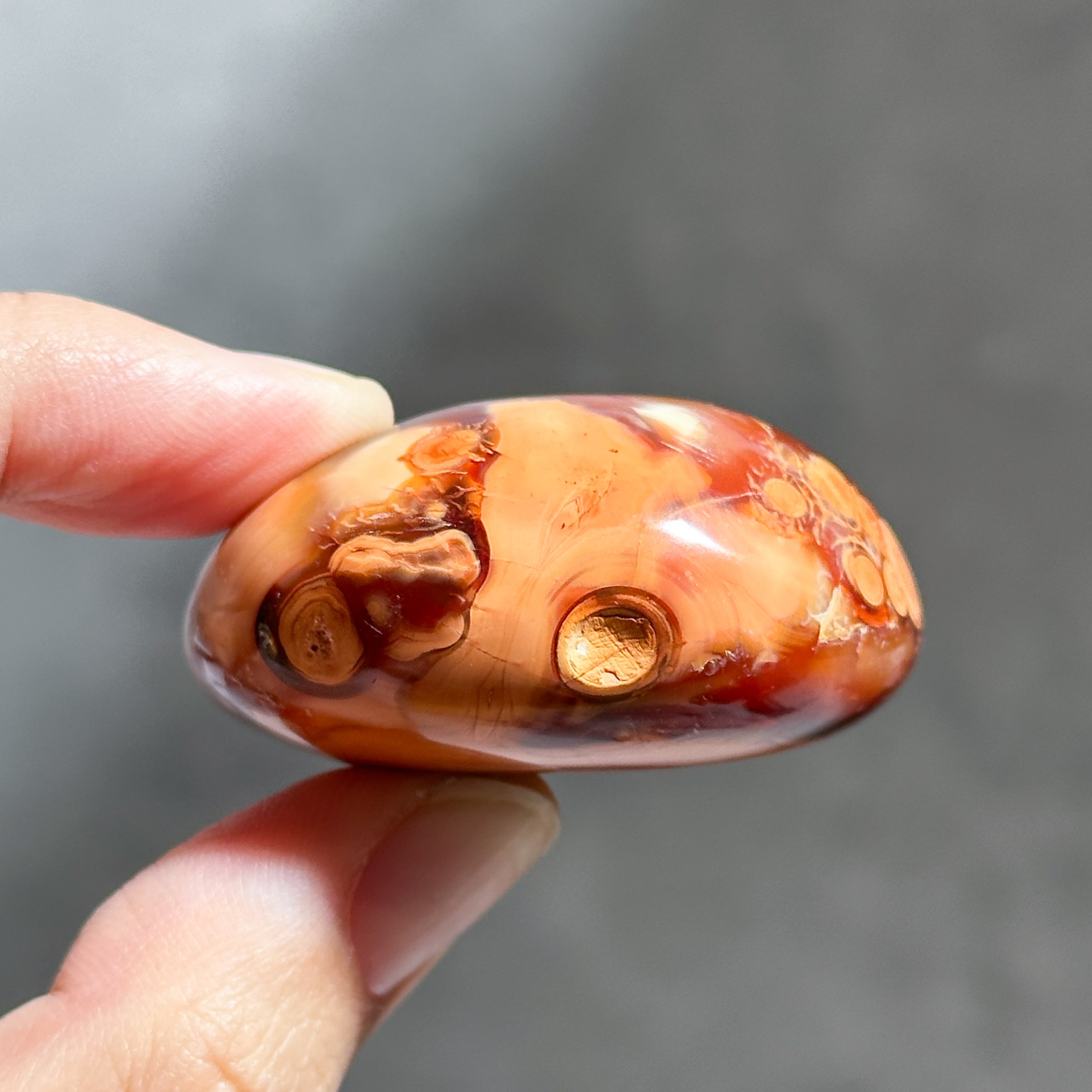 カーネリアン パーム 21♢ Carnelian ♢天然石・鉱物・パワーストーン