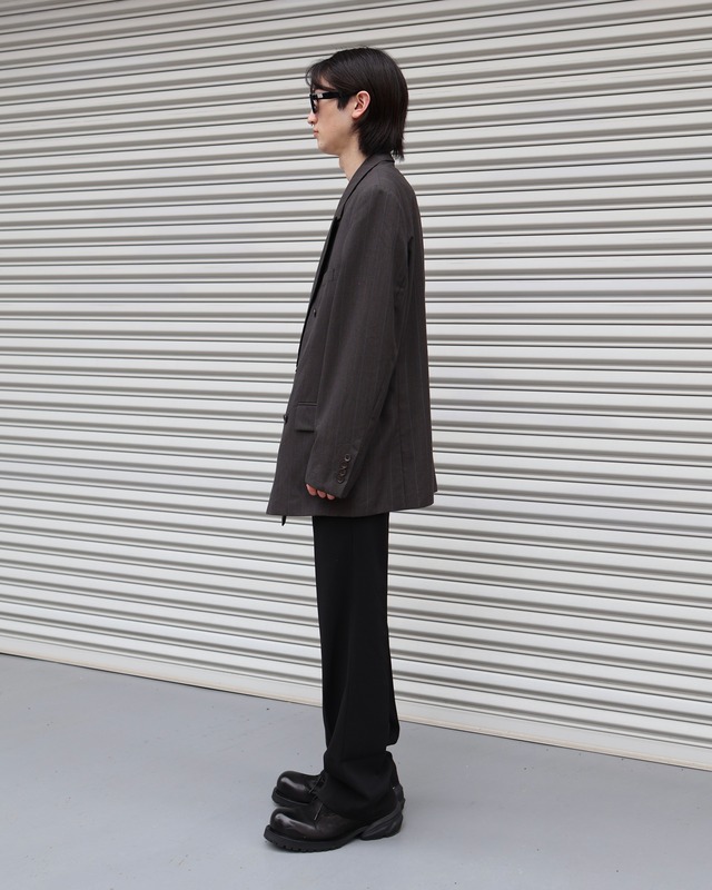 Oversized Shadow Stripe 6b doubleJacket