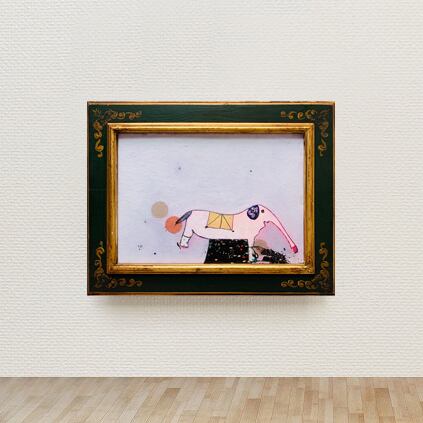 水玉のくつした｜POLKA DOT SOCKS (赤鼻のゾウ)