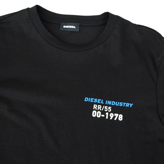 ディーゼル　長袖Tシャツ 13B23　Lサイズ　ブラック　新品 タグ付DIESELCRAVATTA