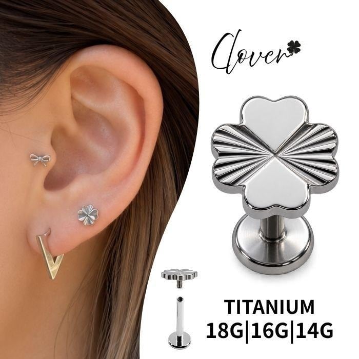 ボディピアス 14mm 16mm 18mm 拡張ピアス クリア シリコン ダブル