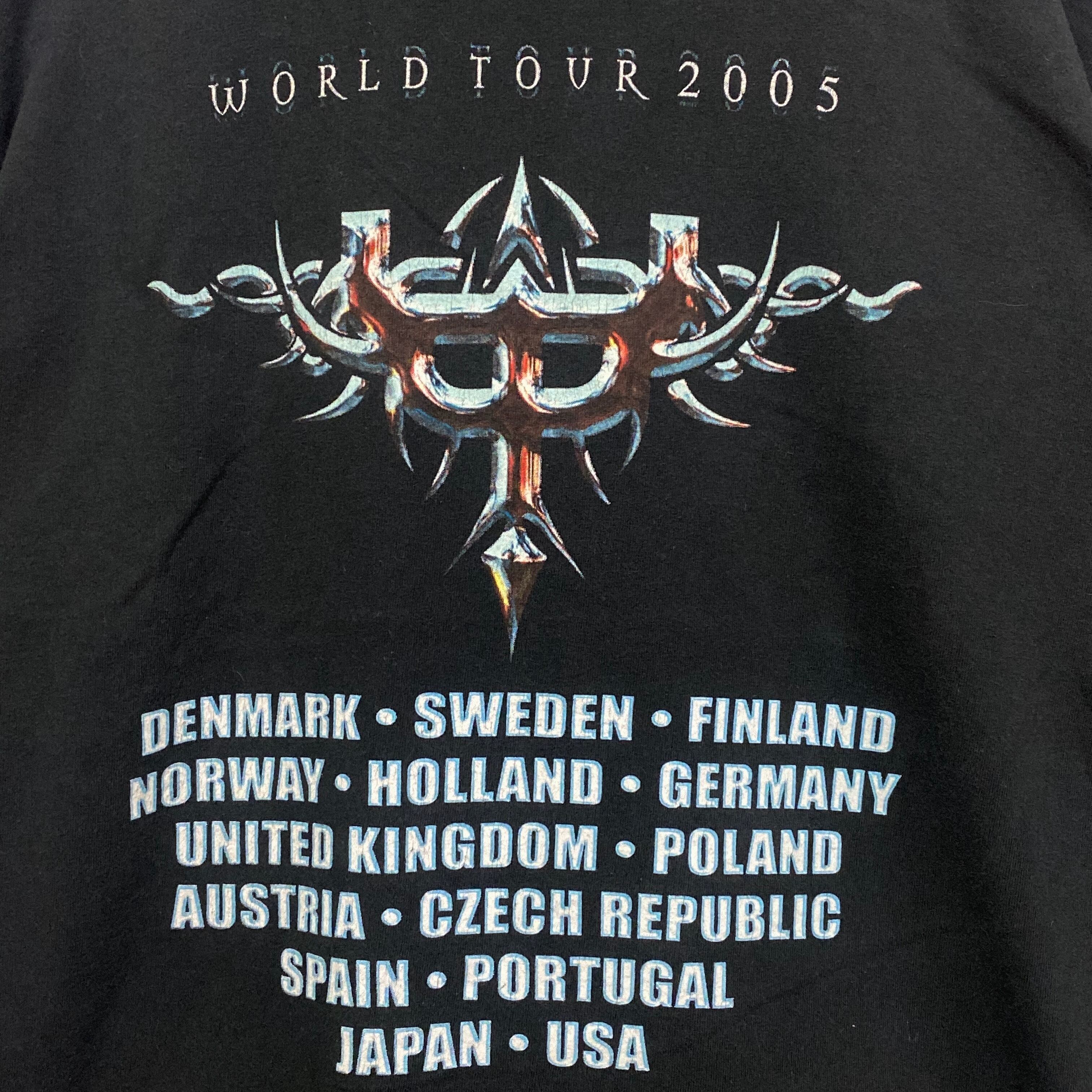 judas priest ジューダス・プリースト 2005年ツアーTシャツ バンドT
