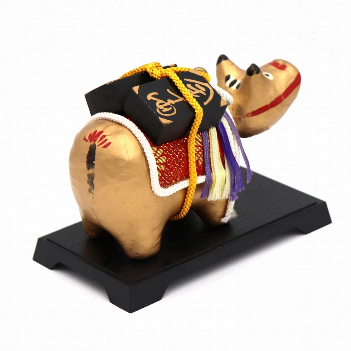 赤ベコ・金べこ・会津・郷土玩具・縁起物・伝統工芸・No.210124-03 