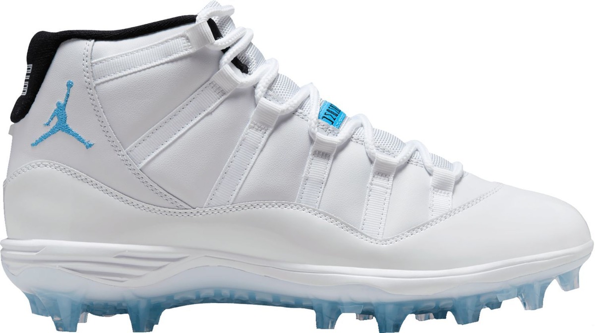 Jordan 11 Mid TD レジェンドコロンビアブルー アメフト スパイク 
