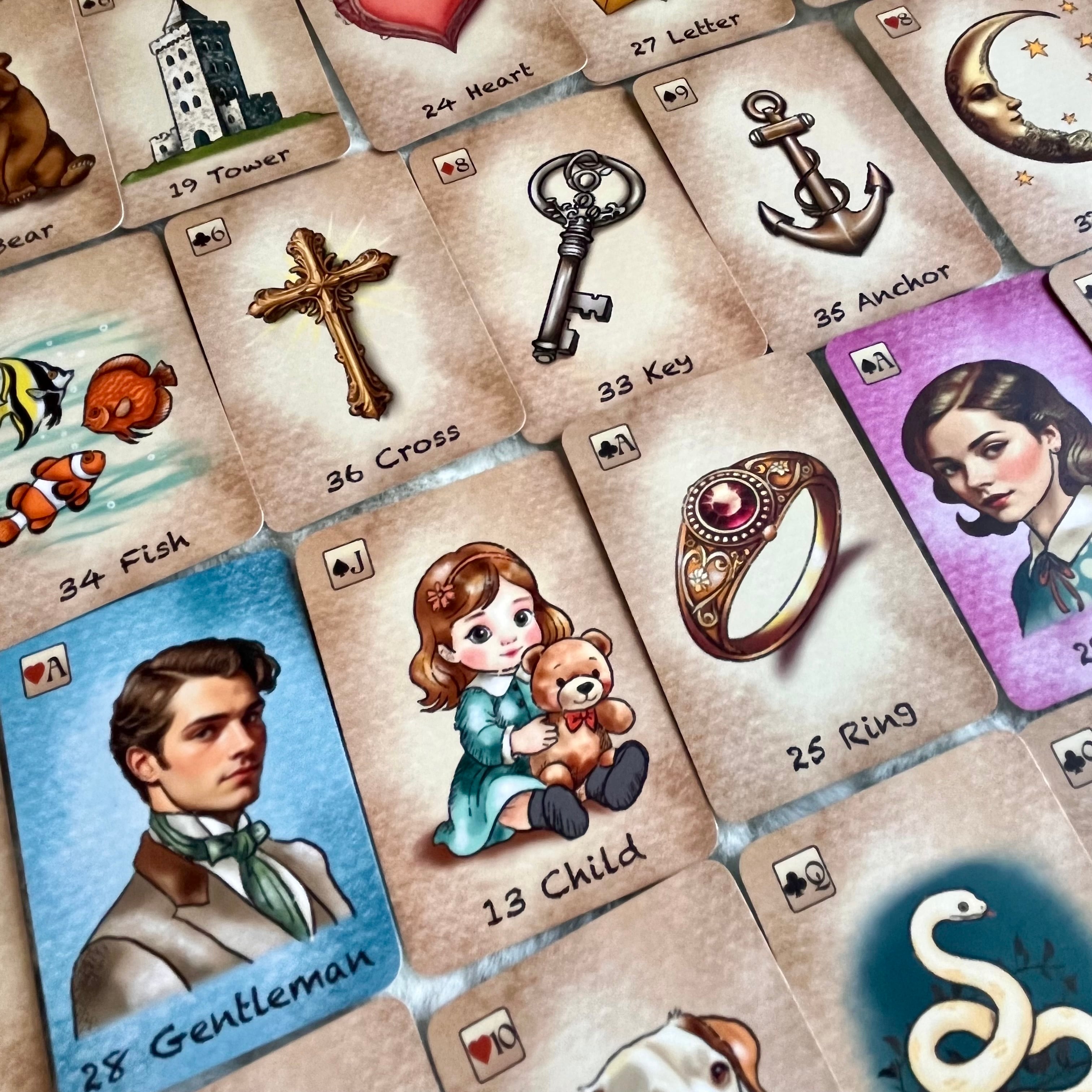 拡張版・解説書付】アリスのルノルマンカード | Pay ID