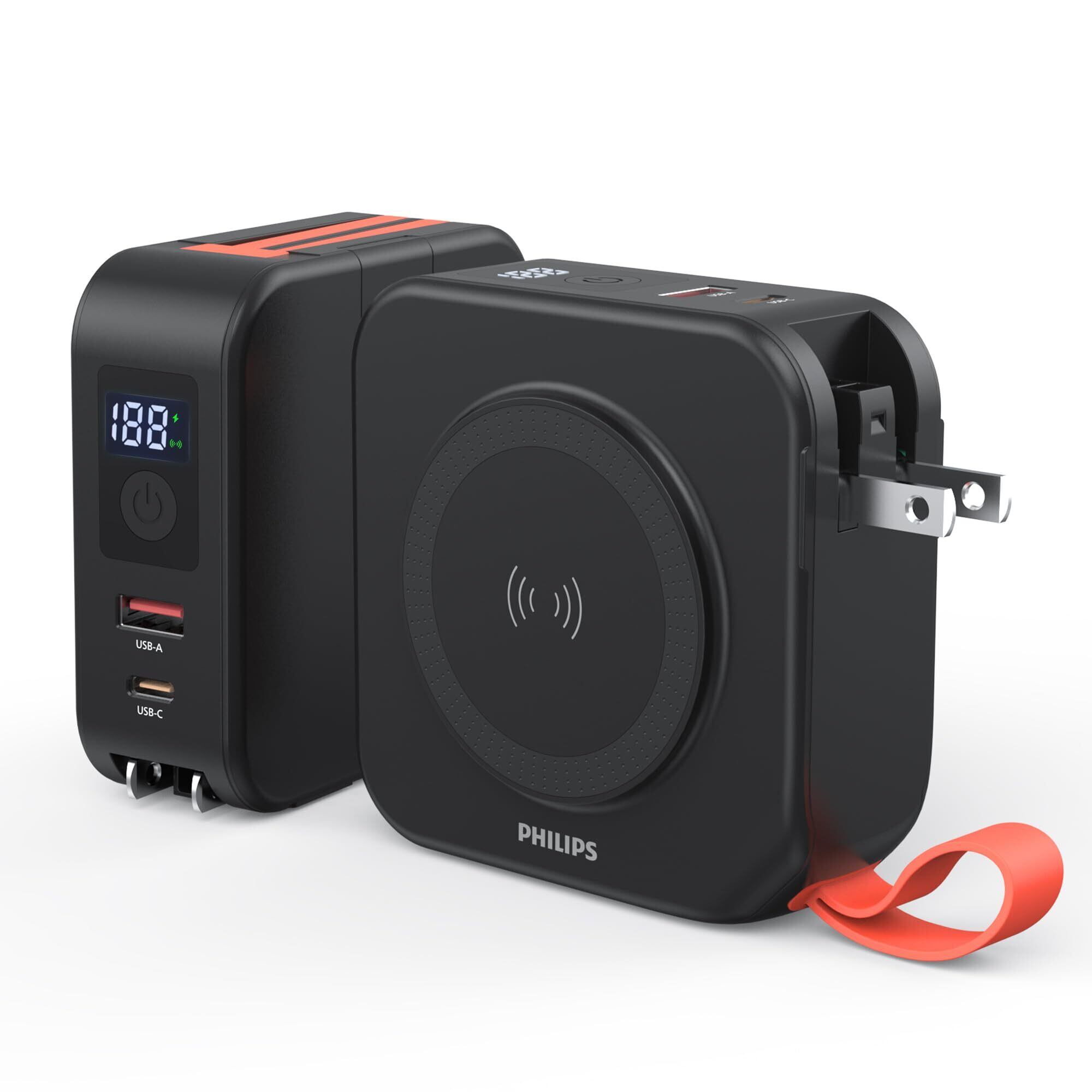 Philips(フィリップス) 10000mAh MagSafe マグネット式 モバイル