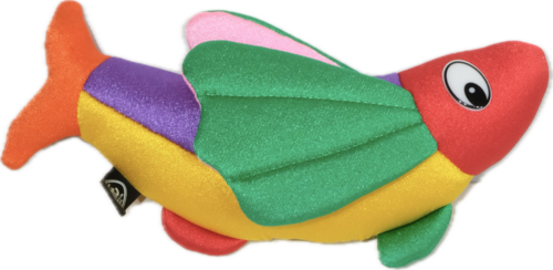 Old Stuffed Toy: Flying fish