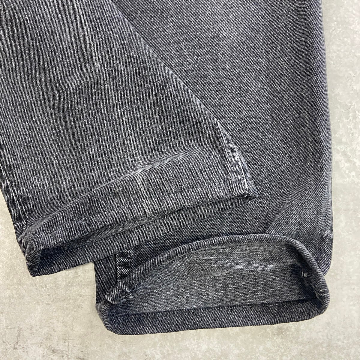 90年代 USA製 Levi's リーバイス 550 テーパード ブラックデニムパンツ