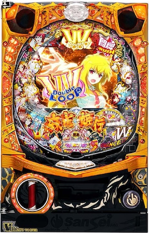 サンセイ CR麻雀姫伝PP　枠色不問 中古パチンコ実機　[枠名：V-Savior（ブイセイバー）]