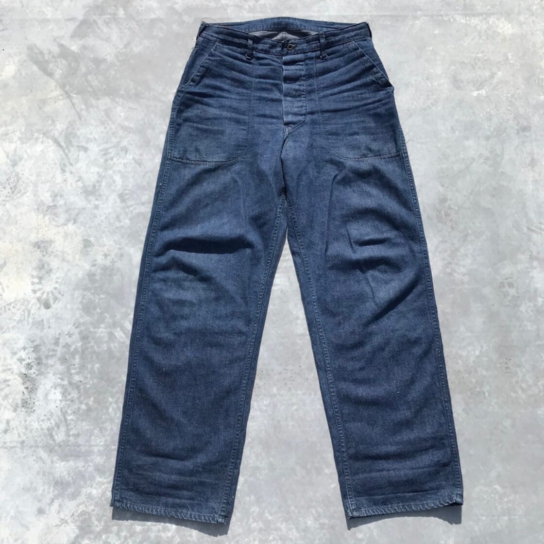 50〜60s vintage US NAVY デニムトラウザーズ ヴィンテージ WW2 US 
