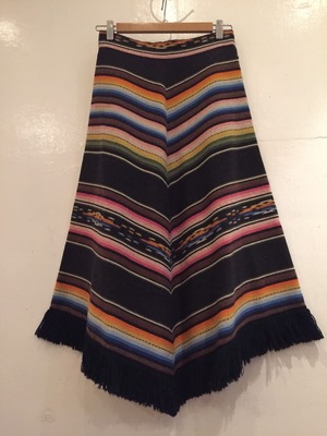 NATIVE PATTERN　フレアスカート