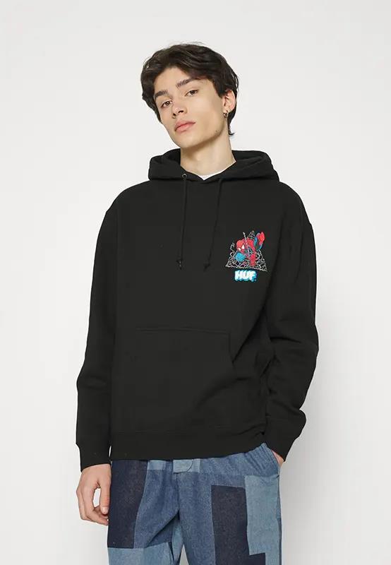 HUF THWIP TRIANGLE スパイダーマン パーカー | street*style HUF THWIP TRIANGLE スパイダーマン パーカー | street*style