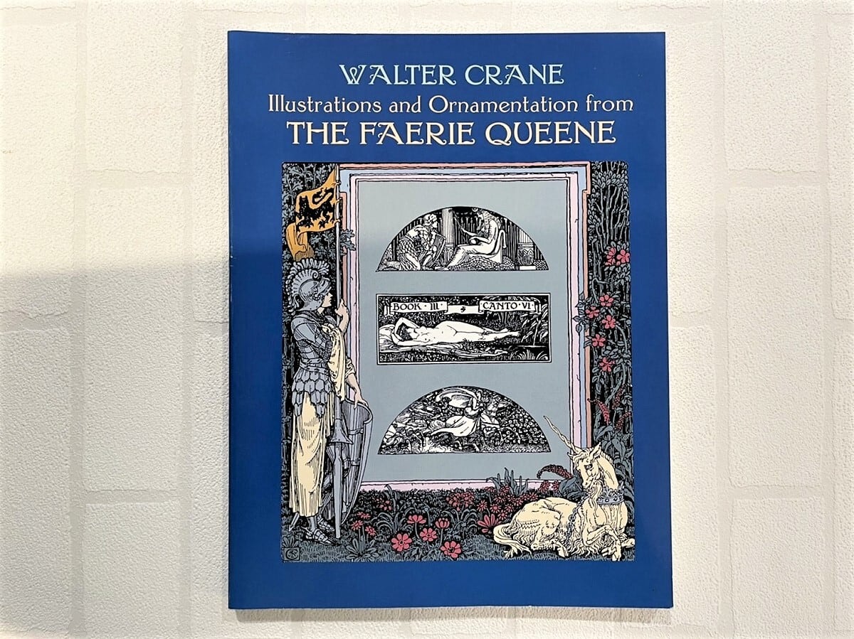【VA443】Illustrations and Ornamentation from The Faerie Queene /visual book