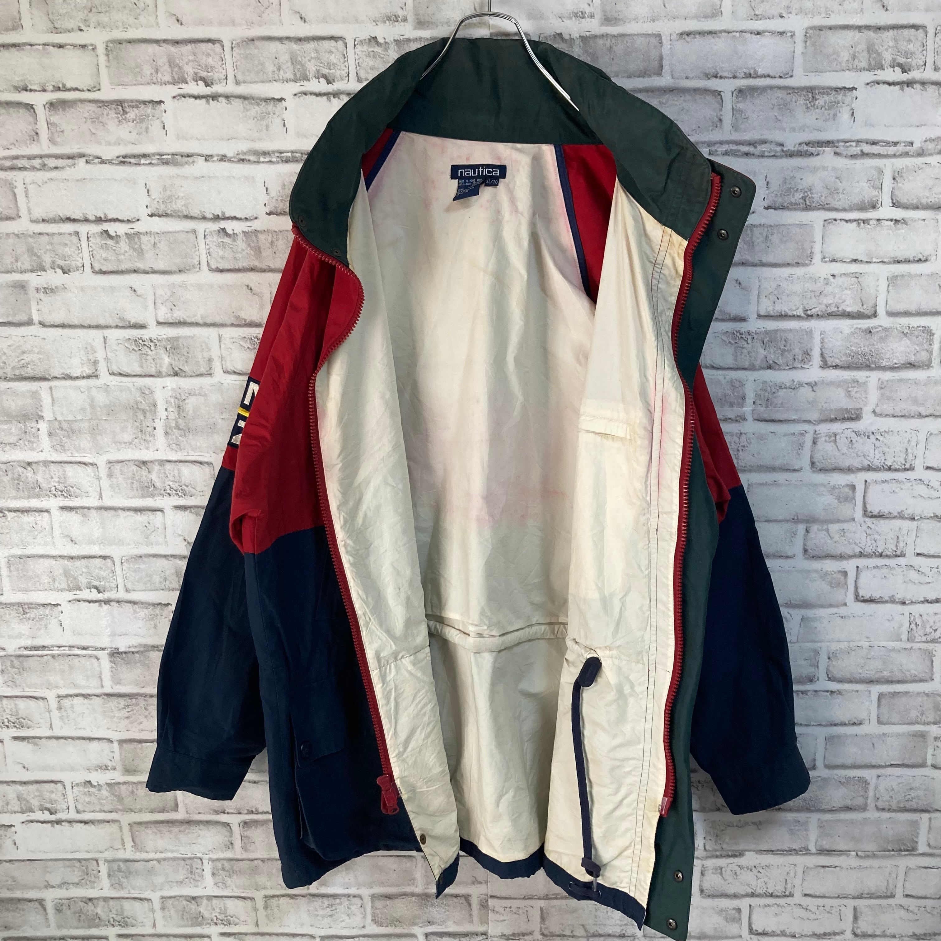 【nautica】Nylon Jacket XL 90s “Old nautica”ノーティカ ナイロン