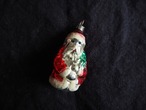 W.GERMANY Vintage Christmas glass ornament : Santa B