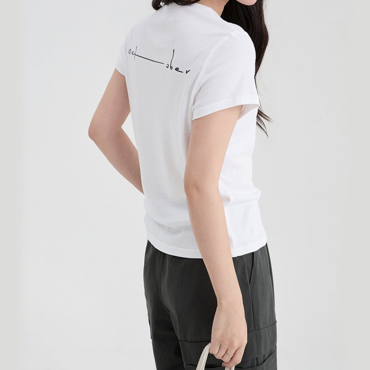 ワンポイント&バックロゴTシャツ A02314