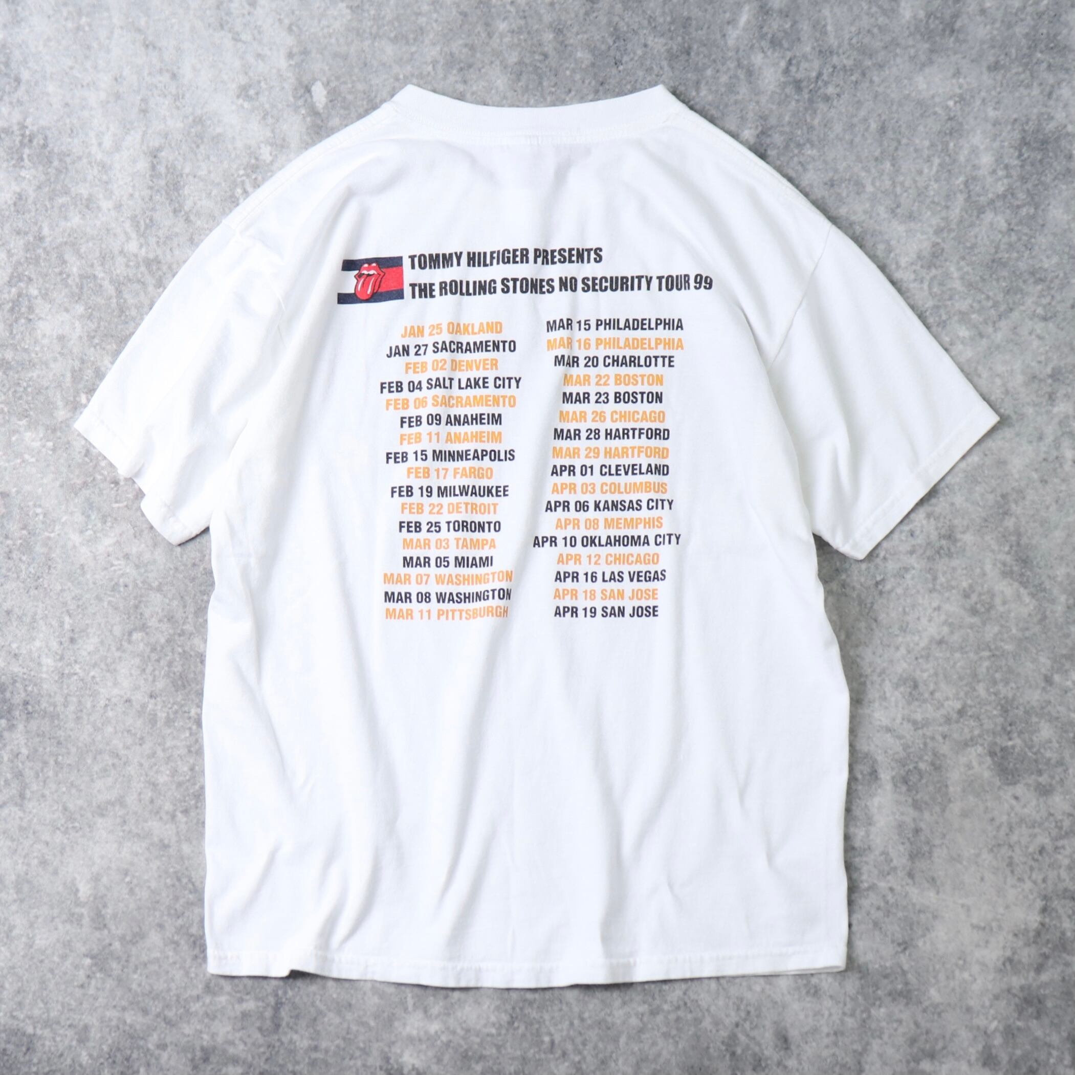 ©1999 ROLLING STONES NO SECURITY TOUR L　B803 | ROGER'S vintage&used  clothing - ロジャース - powered by BASE
