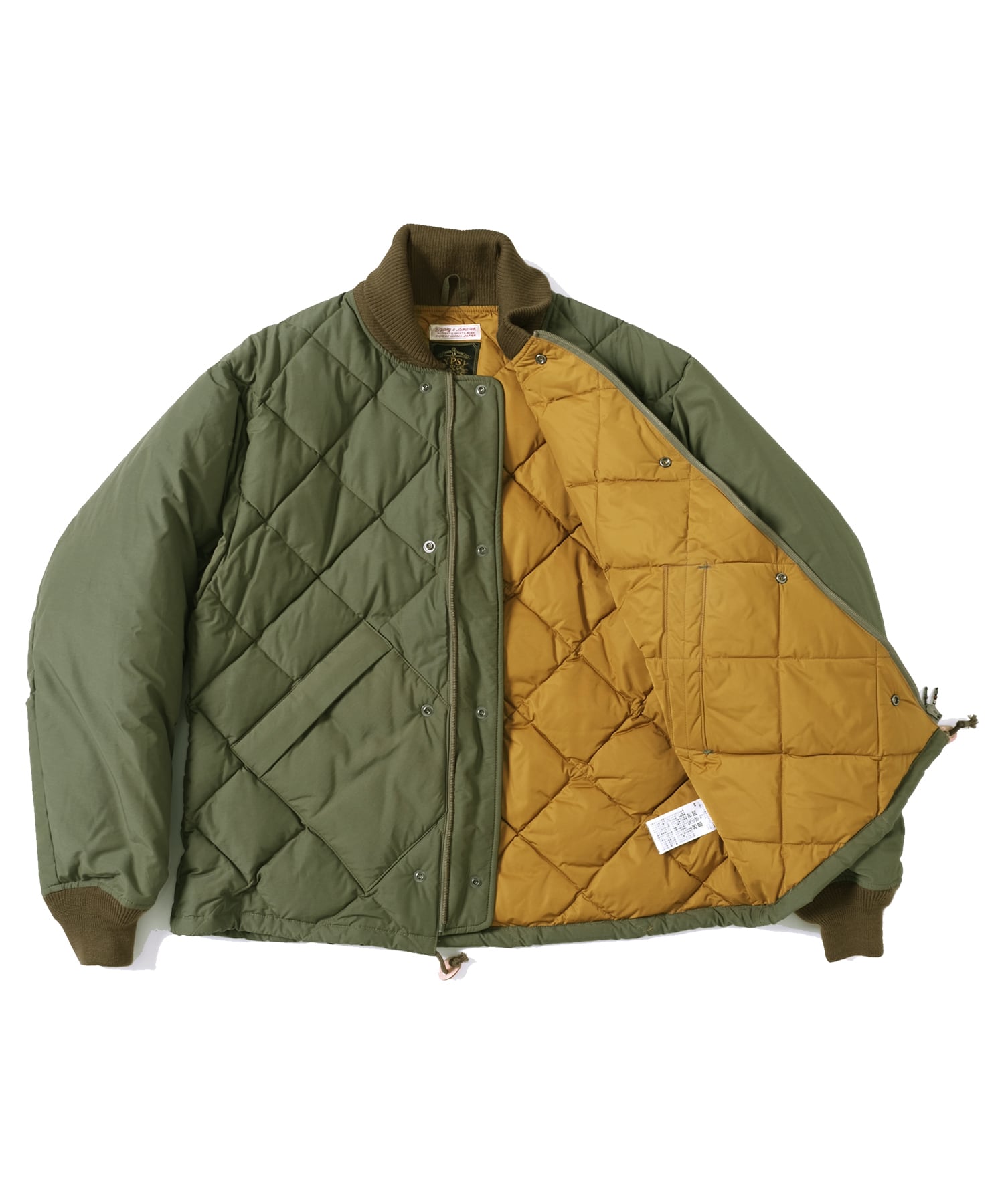 FIELD DOWN JACKET　フィールドダウンジャケット　GS2329909　69:KHAKI　SIZE:02(L)