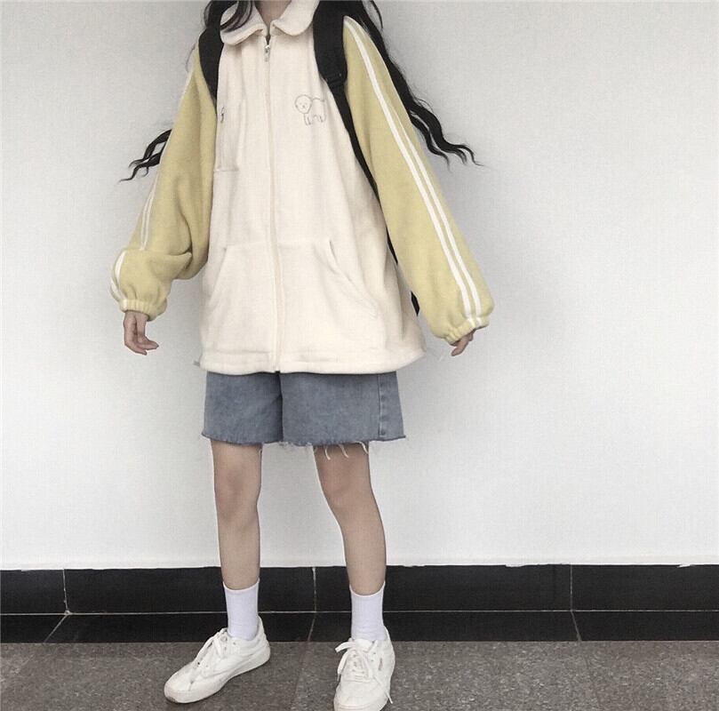 ルーズトップス オータムセーター スタンダードカジュアル薄手ジャケット ロング レトロ 秋物 ケッペル3156660296