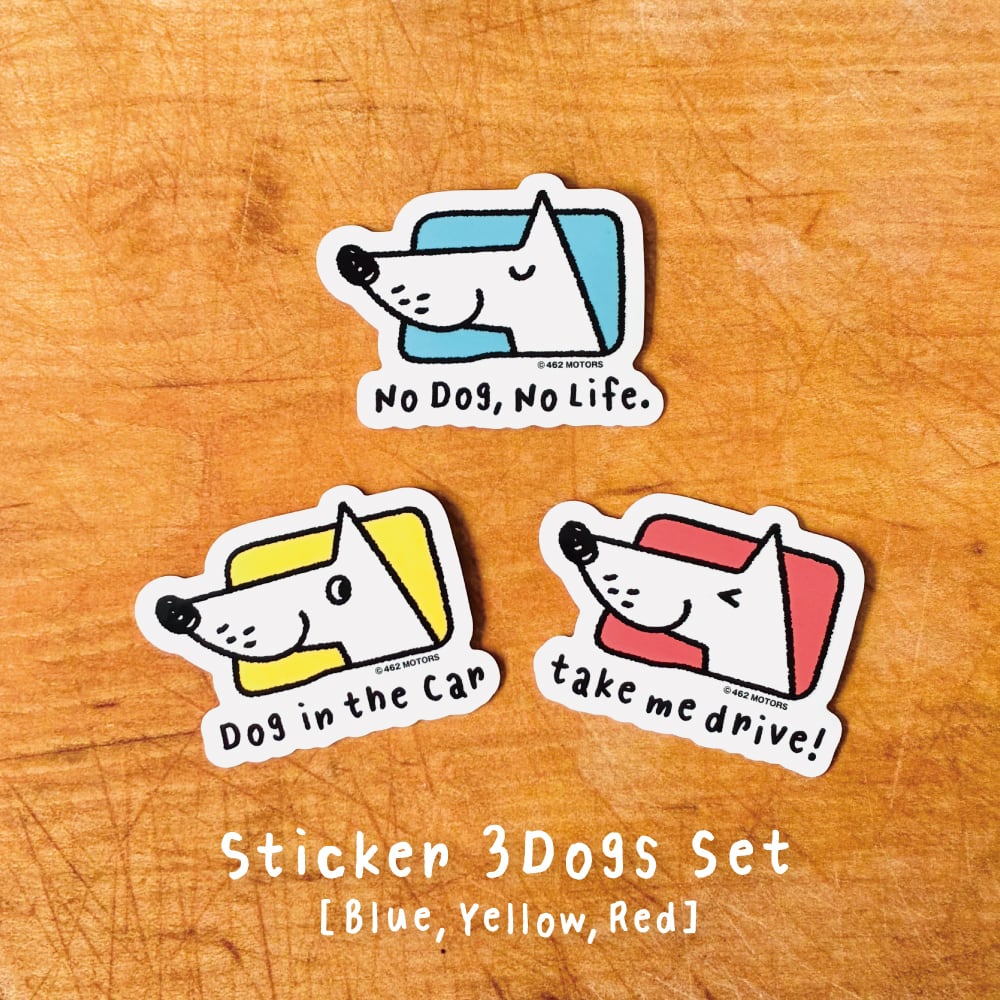 NO DOG, NO LIFE.” ステッカー | 462 MOTORS