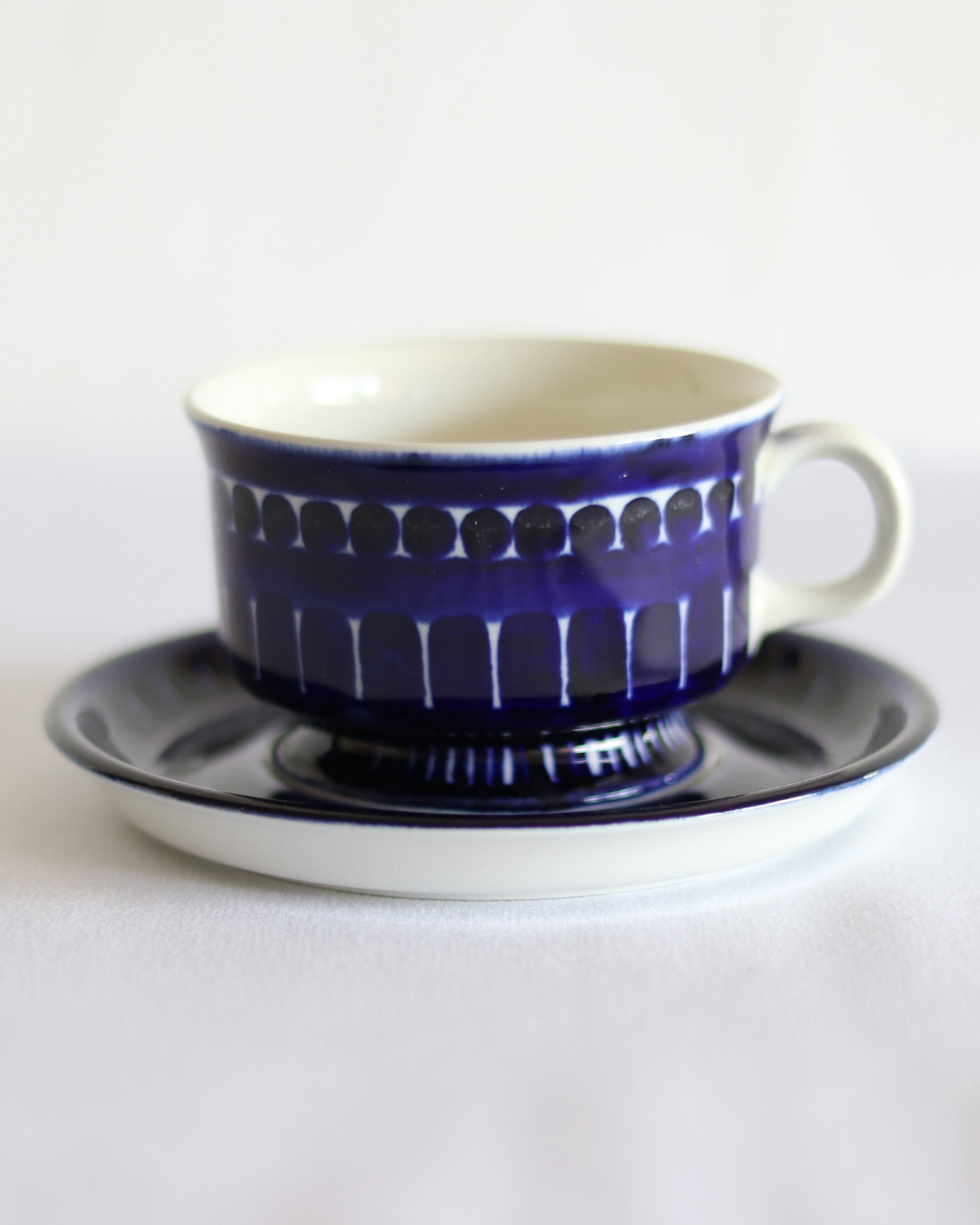 ARABIA Valencia Demitasse Cup and Saucer/アラビア バレンシア