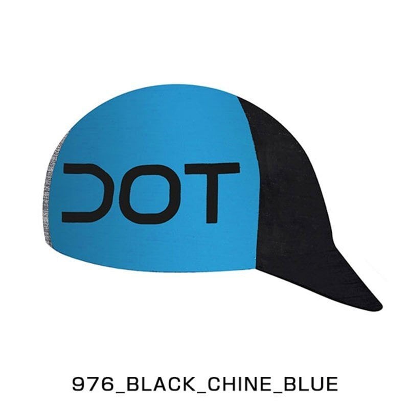 DOTOUT サイクルキャップ DOT OUT ドットアウト サイクルキャップTeam Cap black-chine blue