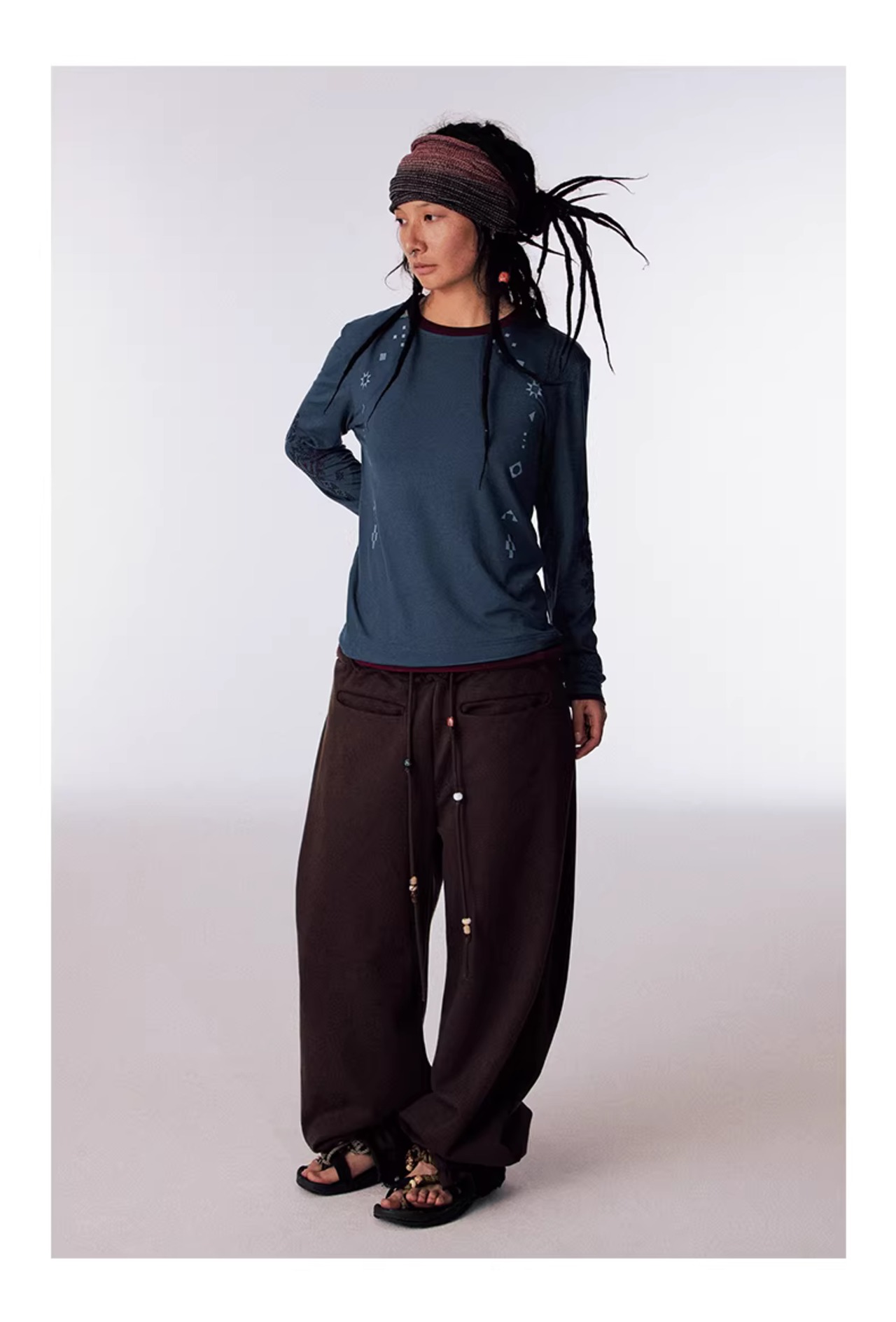 CONP Totem Embroidered Layered Top