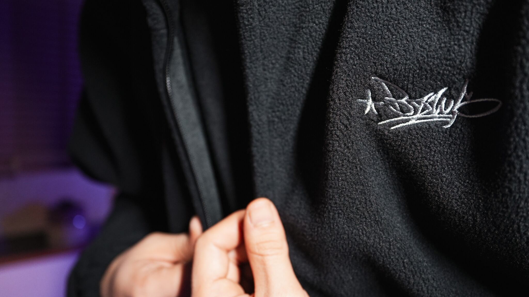BZWS Micro Fleece Over Jacket [BLACK] | blazz works