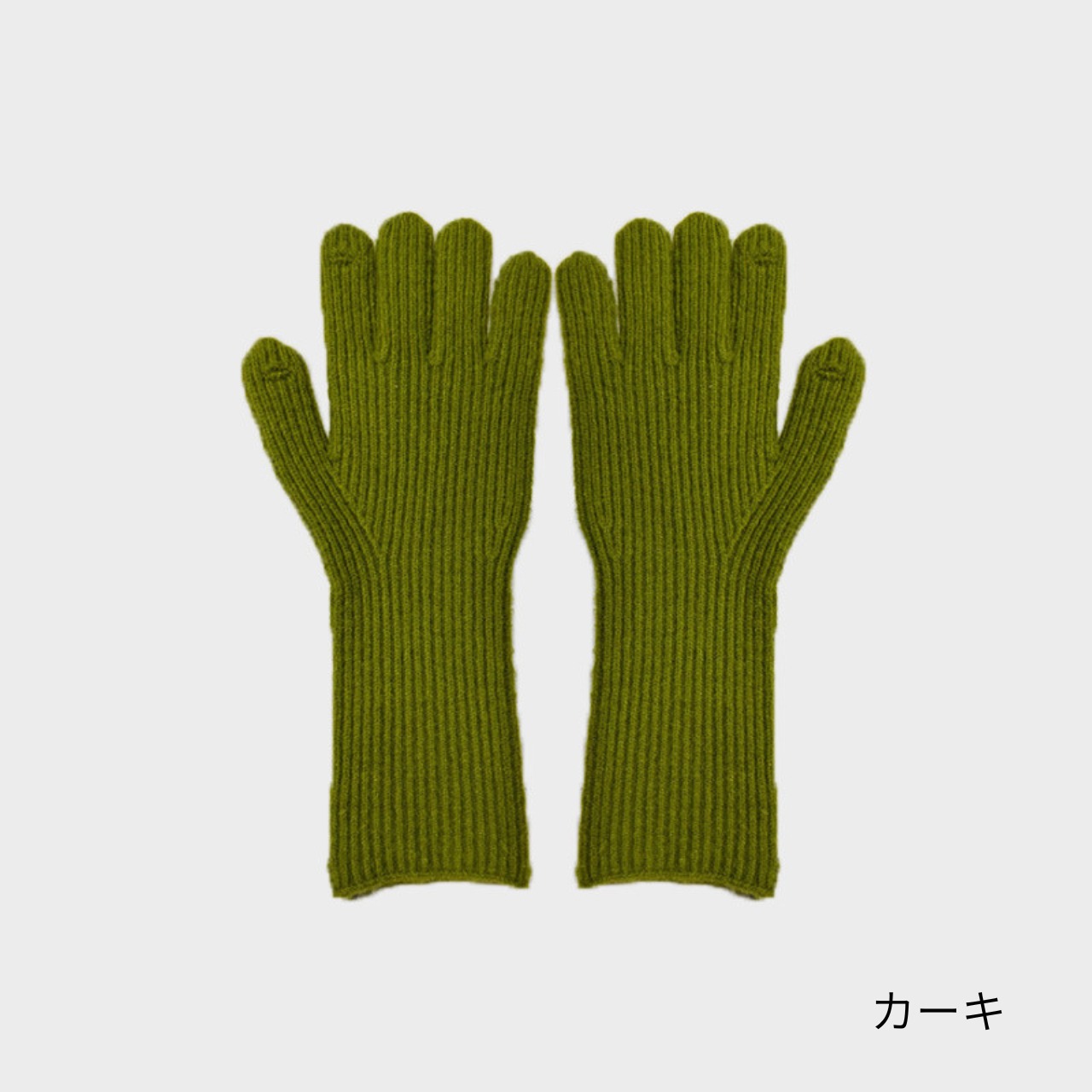 ribbed knit gloves【8color】 T4184