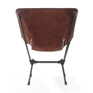 【kawais】 leather chair seat<garbon>_dark brown