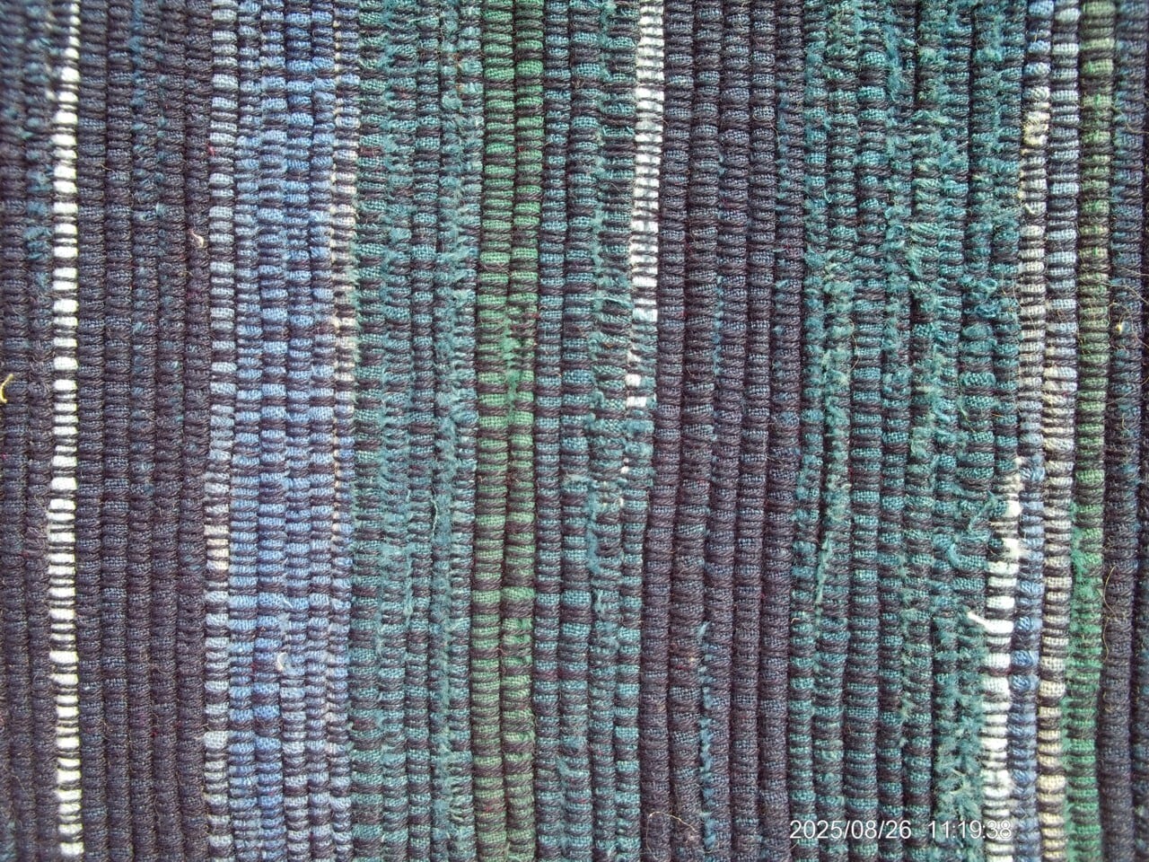 南部裂織保存会創立50周年記念 2wayバック 藍染め布使用