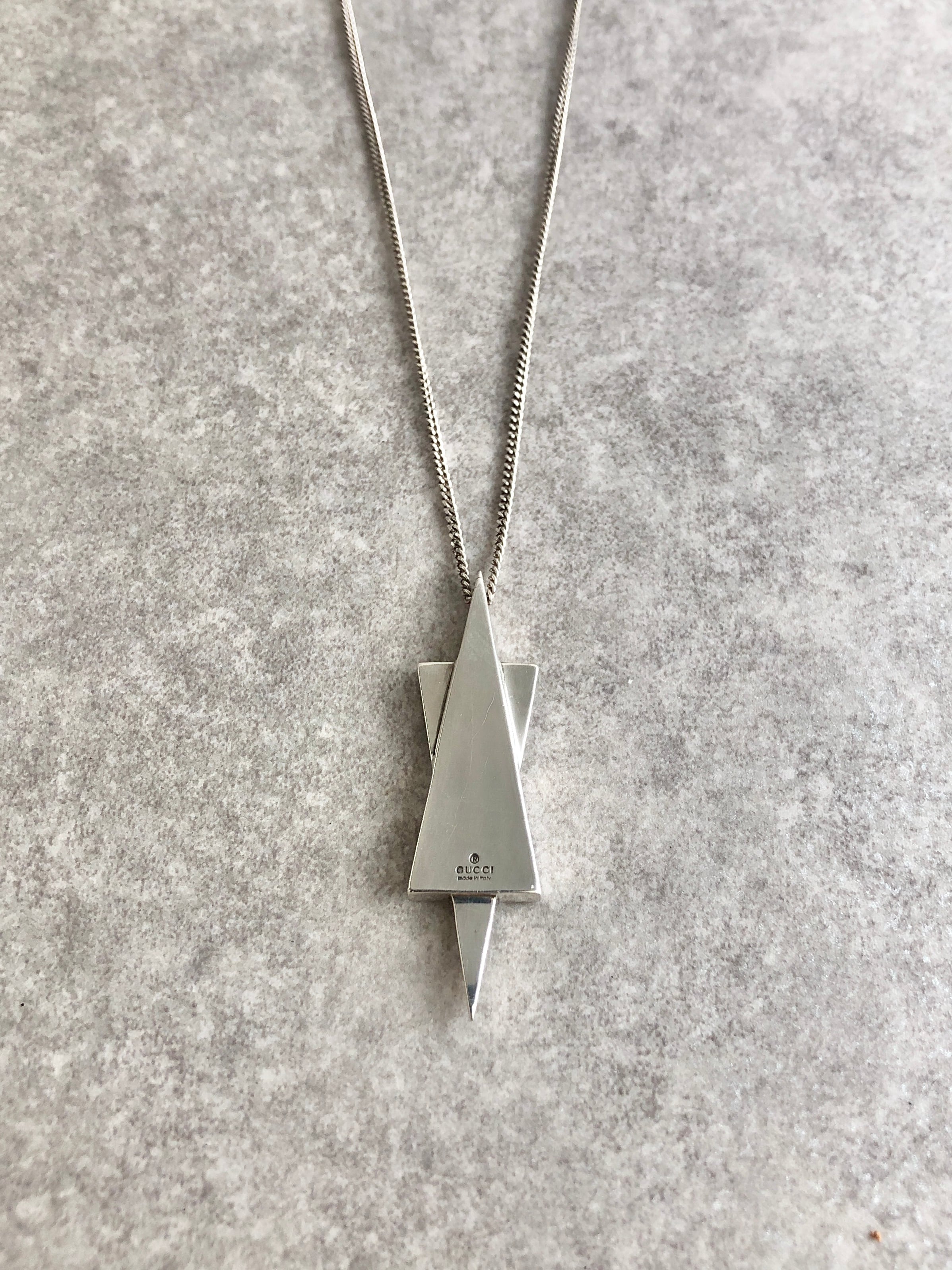 GUCCI グッチ ネックレス シルバー スターオブダビデ 925 vintage