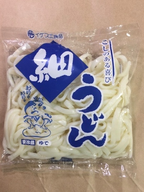 ゆで細うどん＆うどんスープ（５食セット）