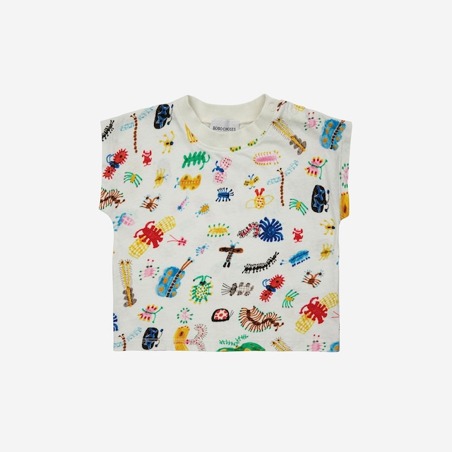 《BOBO CHOSES 2024SS》T-Shirt / Funny Insects all over / 12-24M
