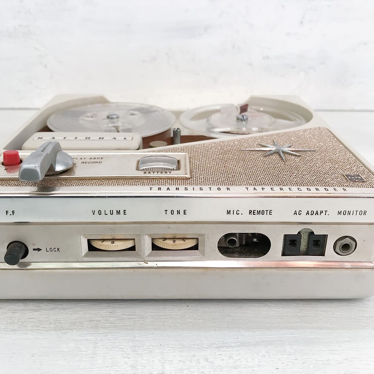 アンティーク ナショナルテープレコーダー （National テープ 