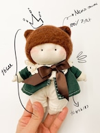 布ドール 猫耳 耳付きぬいぐるみ babu-4 クラシック服 thumbnail 1