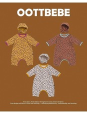韓国子供服 / 26winter / oottbebe / ハートレオパードベビースーツ(ボンネットセット) / ベビー / 冬服 *S~M*