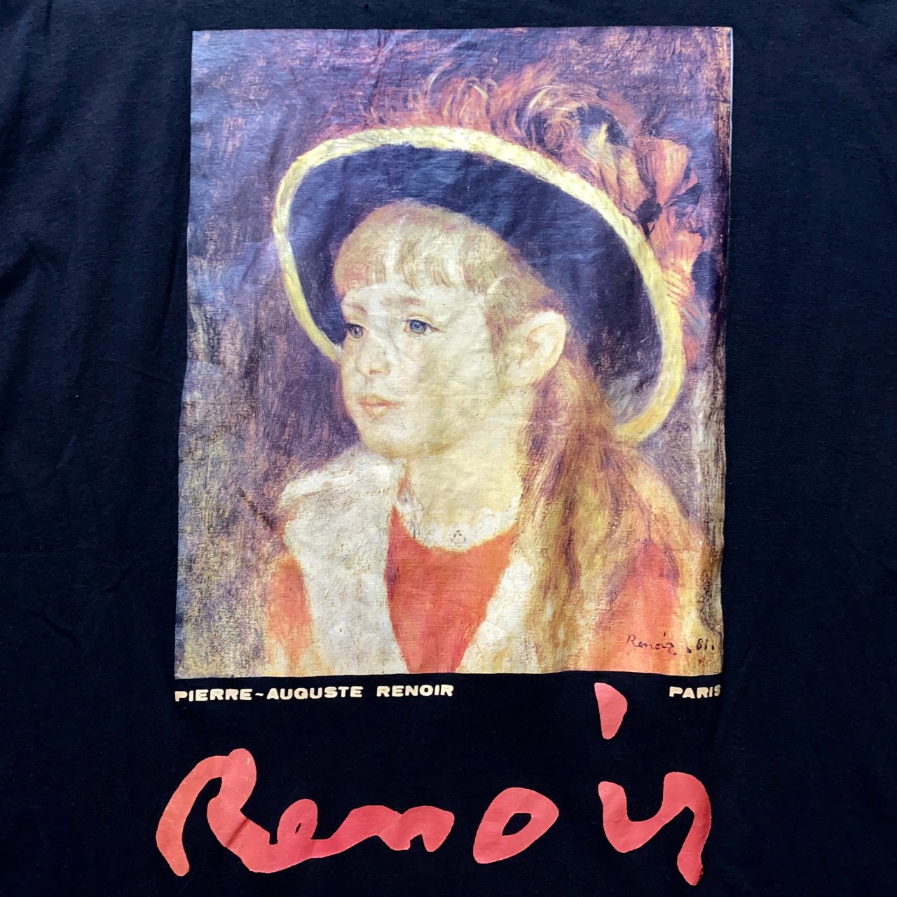 vintage 1990’s Pierre-Auguste Renoir art tee