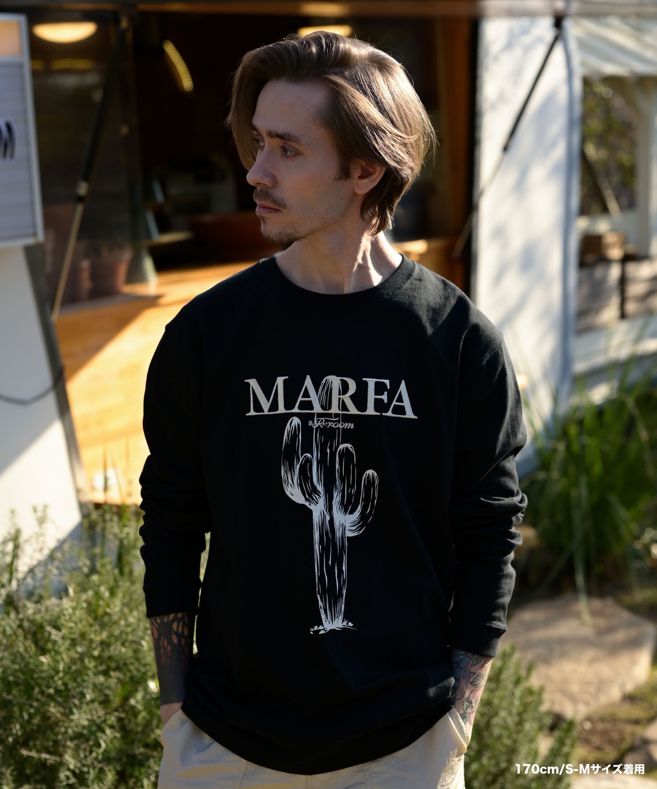 【#Re:room】MARFA EMBROIDERY LONG SLEEVE［REC745］