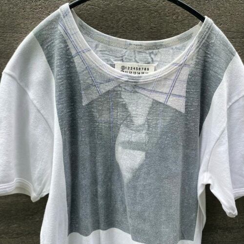 maison margiela トロンプルイユ　tシャツ