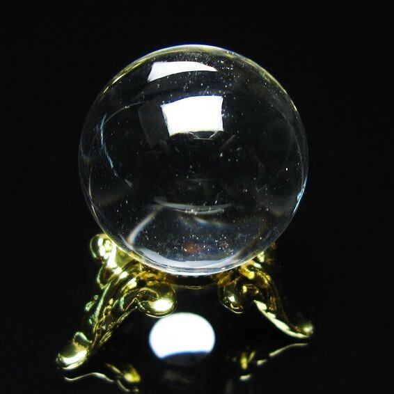 水晶 丸玉 20mm 一点物 141-7626