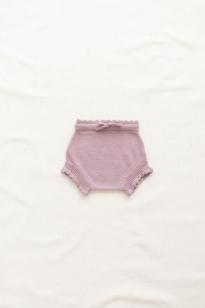 FIN&VINCE/knit shortie bloomer - lilac