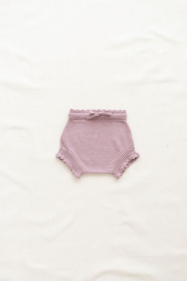 FIN&VINCE/knit shortie bloomer - lilac