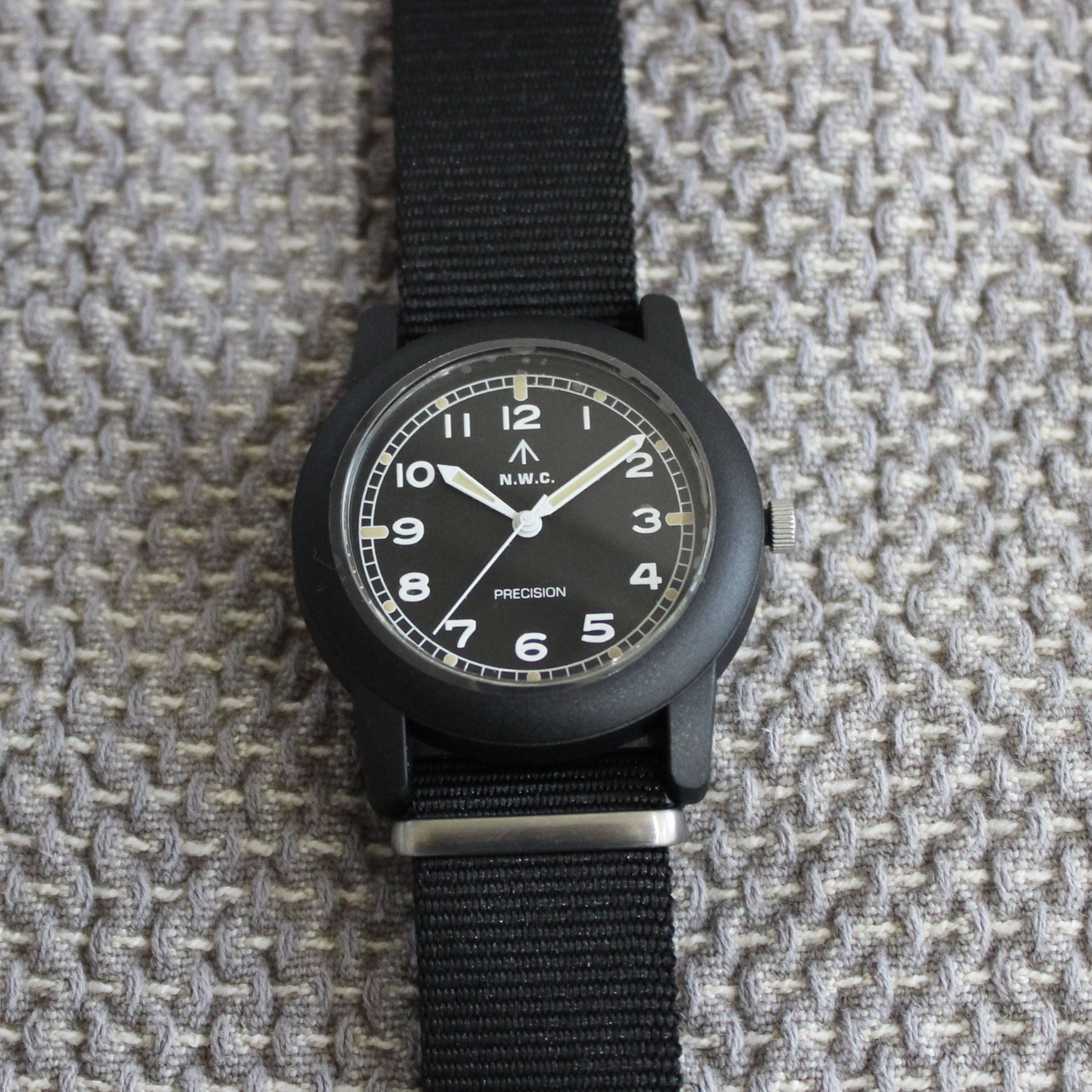 NAVAL MILITARY WATCH Mil.-08Ca Camper TYPE KHAKI (Olive Green