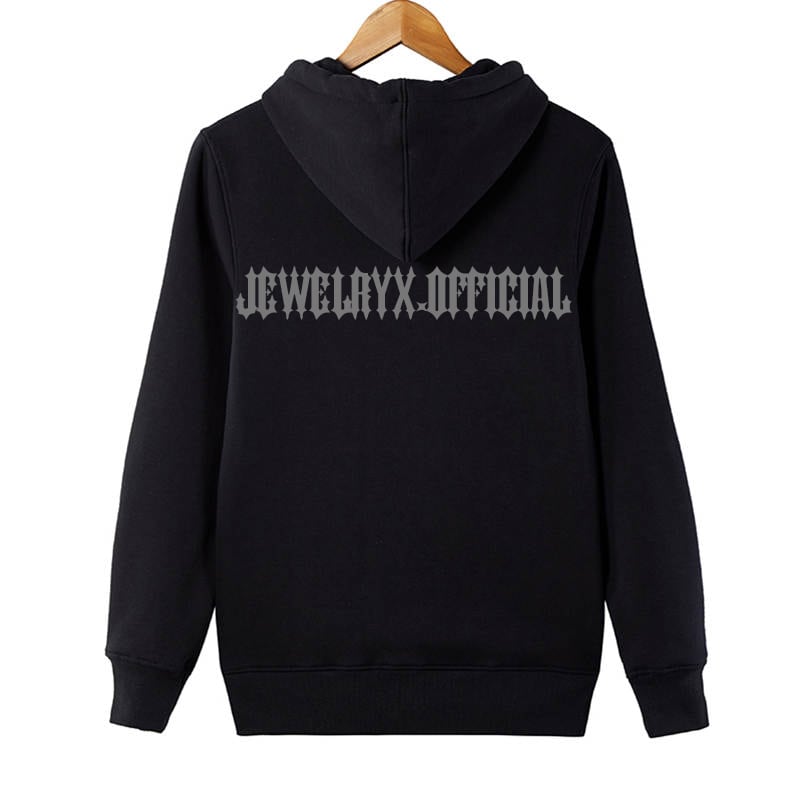 ジップパーカー black | jewellix_official