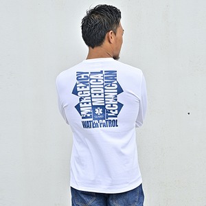 GUARD ガード Star of Life (スターオブライフ) WaterPatrol ロングＴシャツ LS-243 LS243 メンズ アウトドア レスキュー ライフセービング ロングTシャツ ロンT