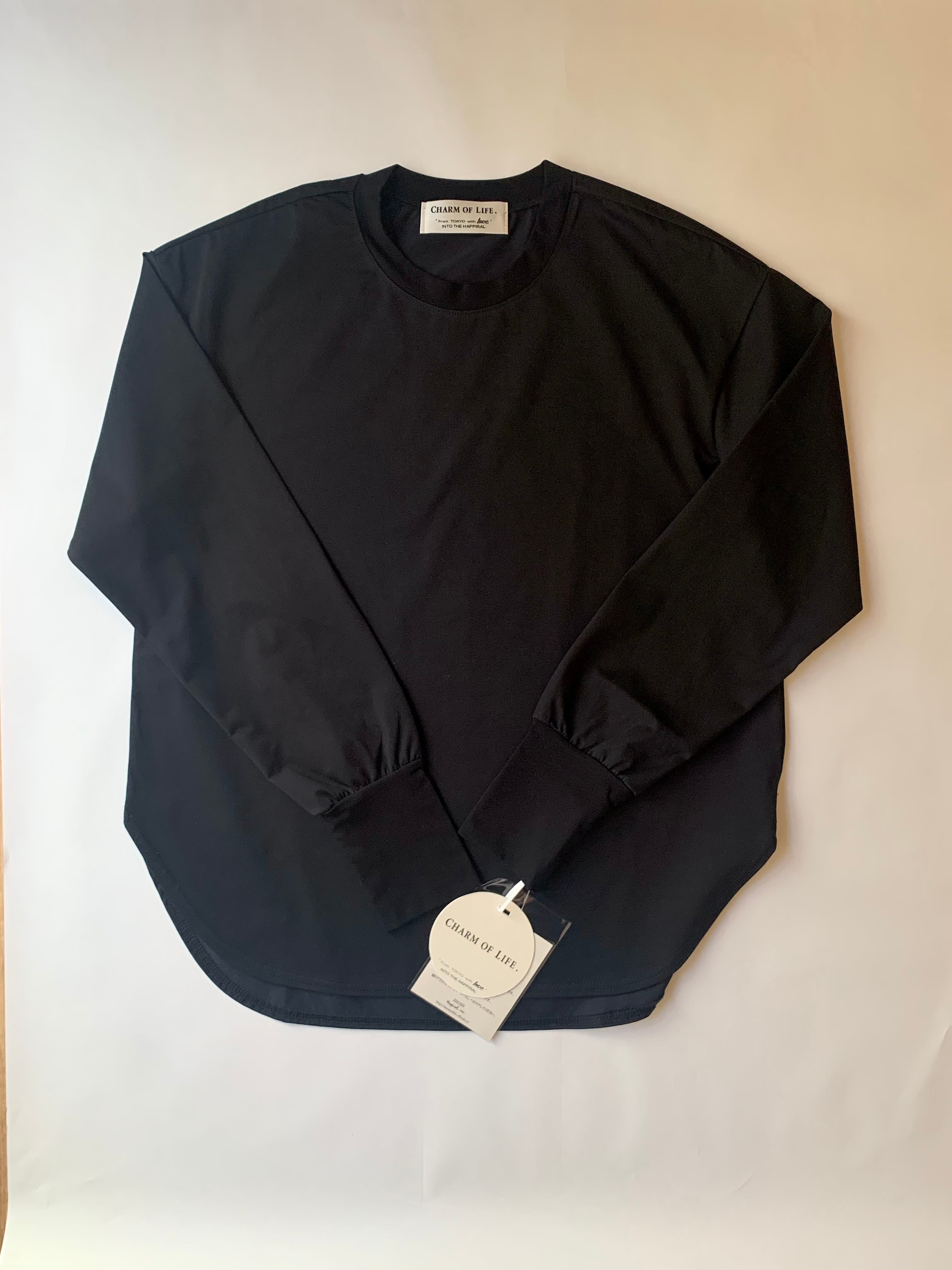 【定番品】【日本製】着心地最高袖リブL/T