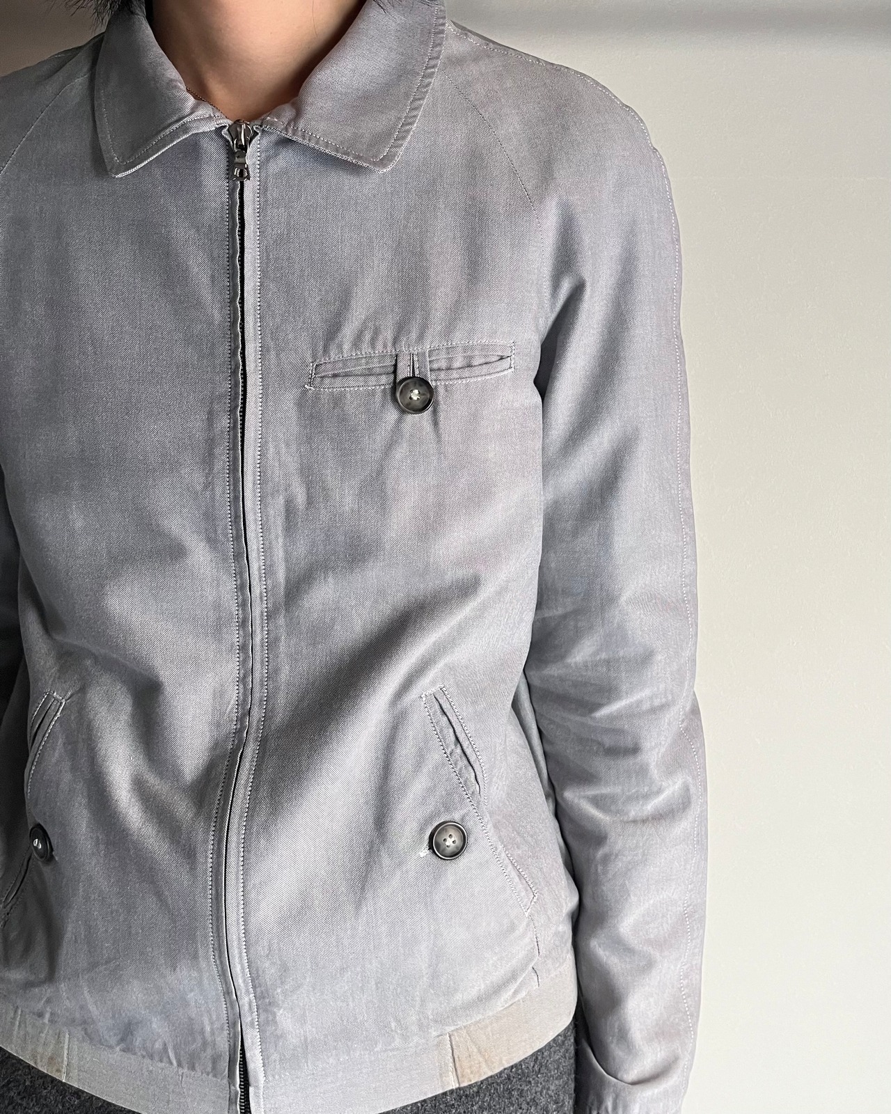 【A.P.C】raglan sleeve work shirt jacket