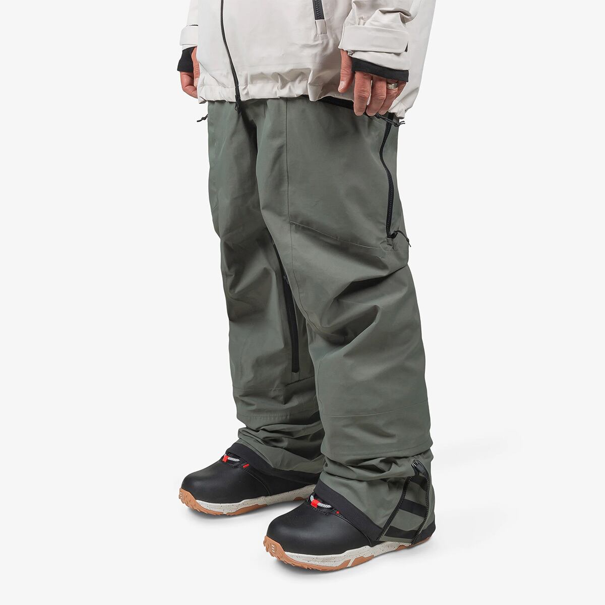 Endeavor 3L Shelter Bib Pant / Moss | FIELDGATE
