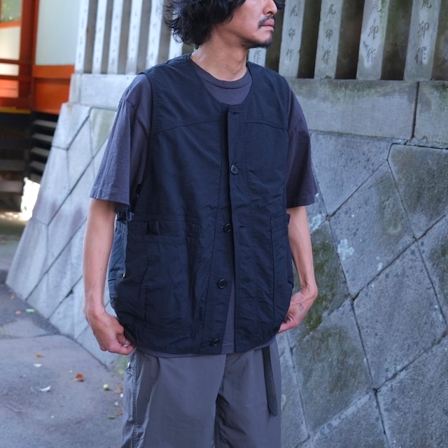 SASSAFRAS(ササフラス) Overgrown Hiker Vest-Black-(SF-262326)